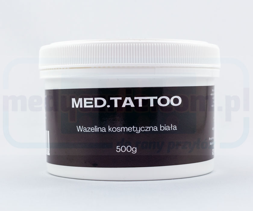 MED.TATTOO WHILE TATTOOING - Vaselină albă 500g - Imagine 2